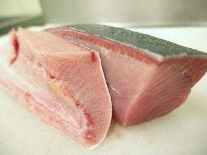 寒ブリの身