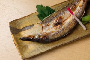 かます一夜干し調理例