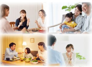 家族や友人との大切な時間