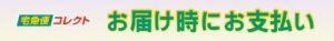代引きでも支払えます