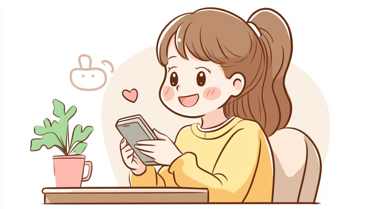 ワクワクして注文する人