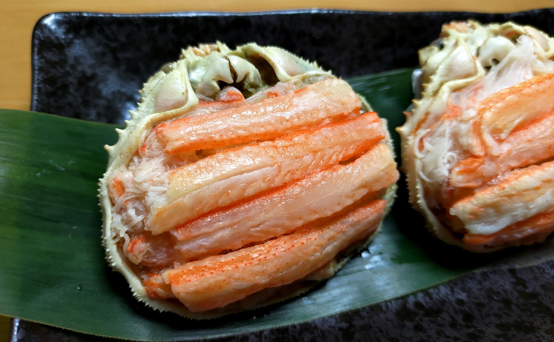 噴火湾産本ズワイガニ甲羅盛