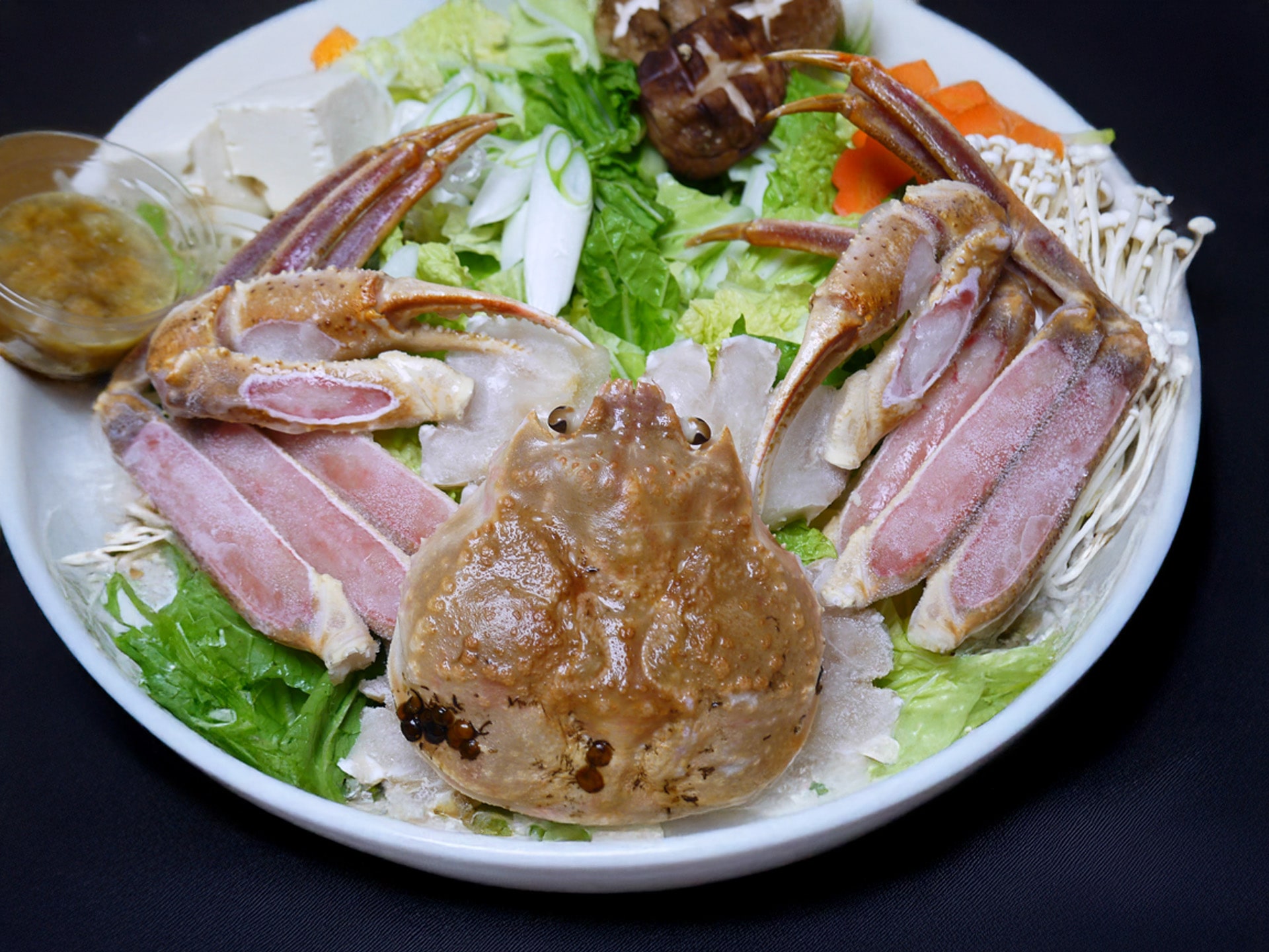 まるごとかに鍋セット カニ正面