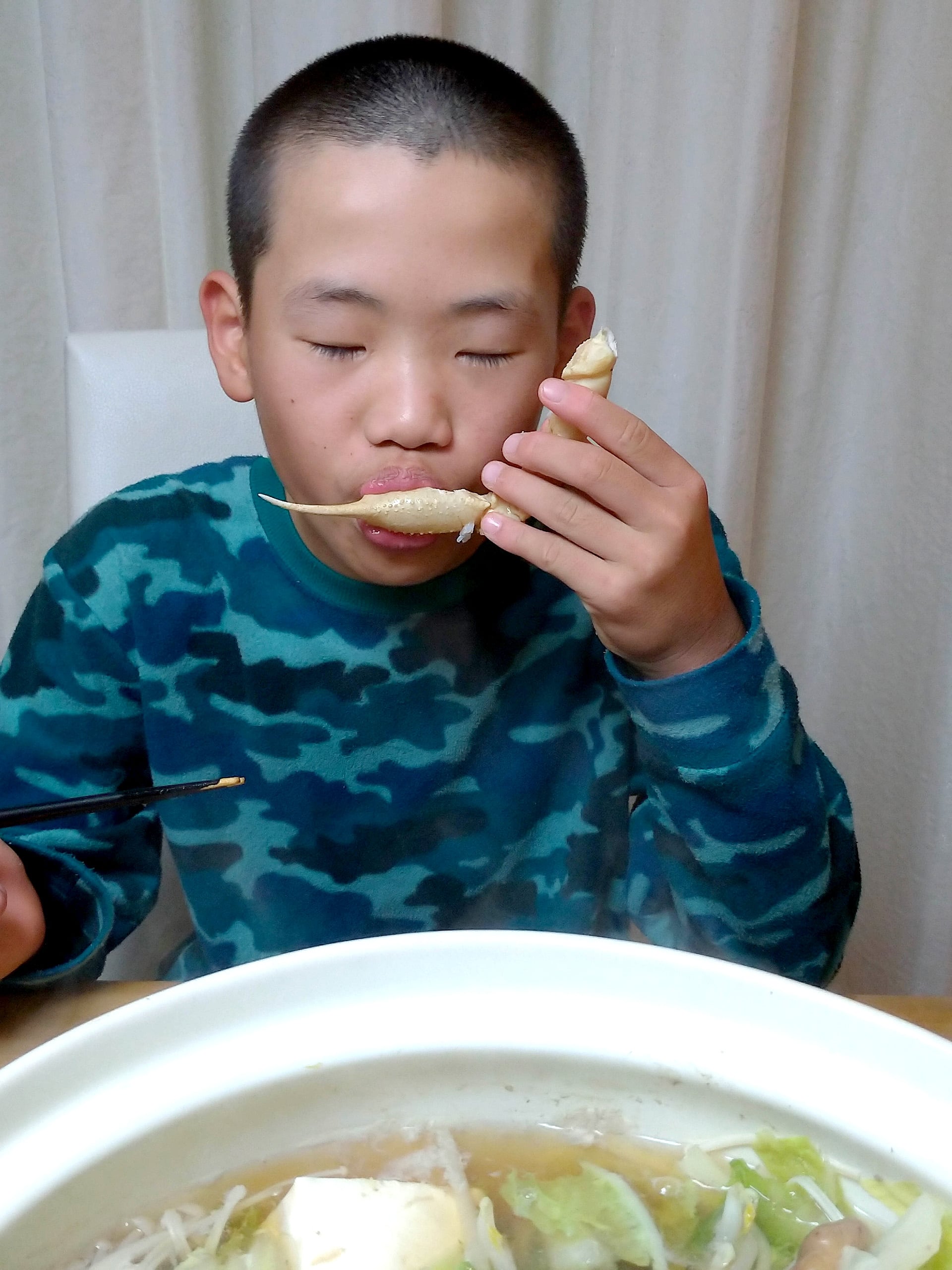 まるごとかに鍋セット 実食